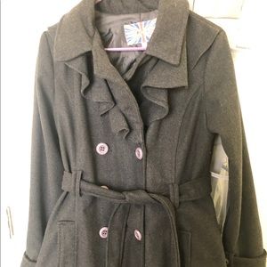 Super cute dressy coat! Black and warm!